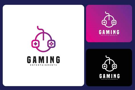 Gaming Logo Design Template 25515033 Vector Art at Vecteezy