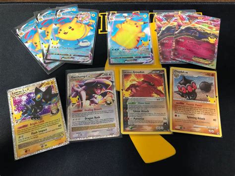 Pokemon Tcg Celebrations Assorted Tapu Lele Gx Flying Pikachu Vmax