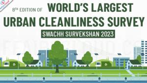 Swachh Survekshan 2023 MoHUA Launched Field Assessment For 8th Edition