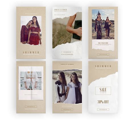 Free Instagram Story Templates :: Behance