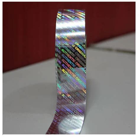 Spick Global BOPP Holographic Security Tapes For Industrial Single