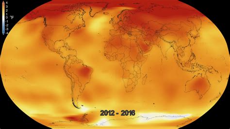 Oltre Un Secolo Di Riscaldamento Globale In Un Animazione Della Nasa