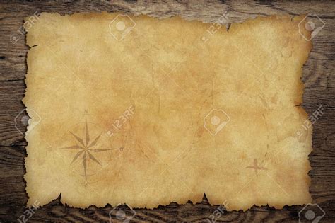 Blank Treasure Map Scroll