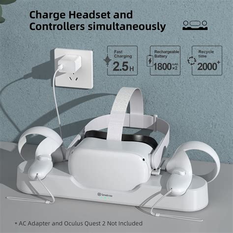 Buy Smatree Oculus Quest Charging Dock For Oculus Quest Meta Quest