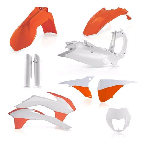 Kit Plastiques Complet Acerbis KTM EXC EXC F 2014 Replica 015 Kit