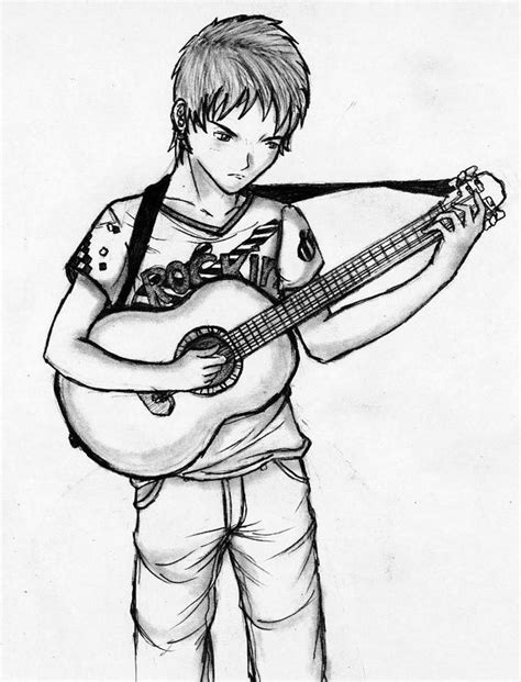 Guitar Boy By Zearth95 On Deviantart