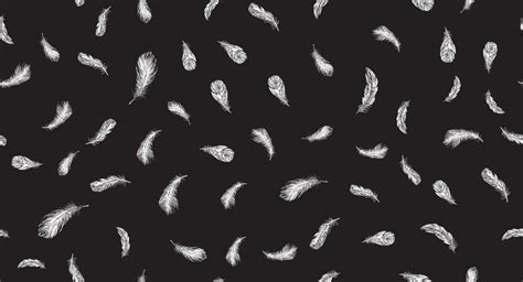 Set of bird feathers. Hand drawn sketch style. 28283152 Vector Art at ...