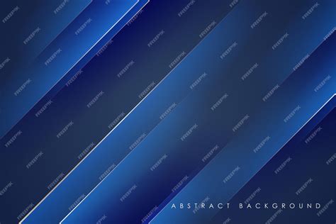 Premium Vector Modern Abstract Blue Diagonal Stripe Background With