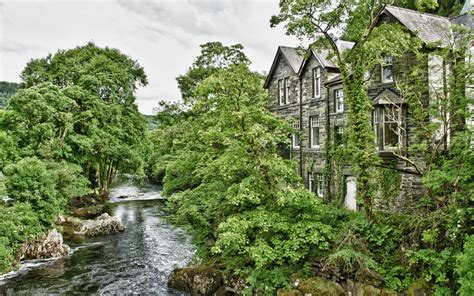 nature, Landscapes, Rivers, Houses, Hdr, Green, Gray, Photography ...