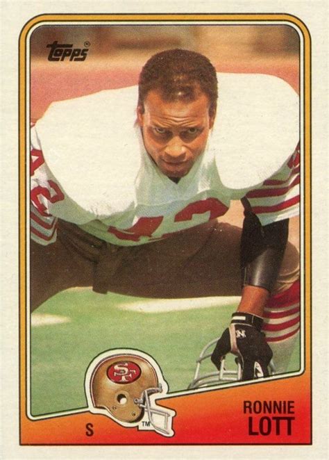 Ronnie Lott 1988 Topps 51 Base Price Guide Sports Card Investor