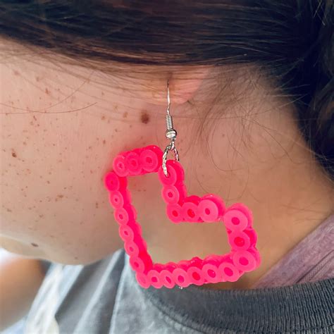 Diy Perler Bead Earrings