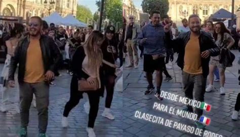 Mexicanos enseñan a bailar Payaso de rodeo en París Uniradio Informa