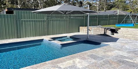 Travertine Pool Coping - InterestPin Australia | InterestPin Australia