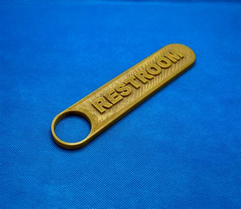 Huge Key Fob For Restroom Keychain For Restroom Key Keychain For Gas