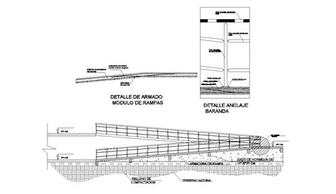 Ramp Detail Drawing In Dwg Autocad File Cadbull