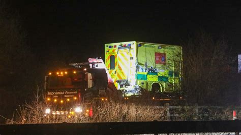 Kent Paramedic Dies After Ambulance Collides With Cement Truck Uk News Sky News