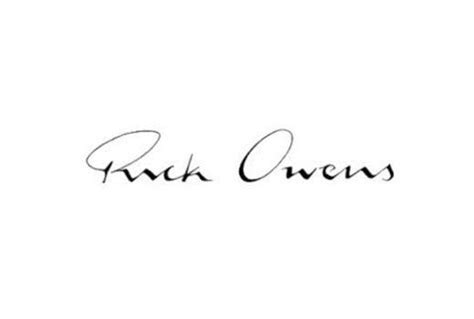 Rick Owens Logo - LogoDix