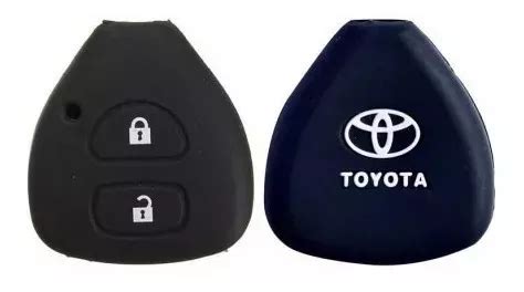 Capa Silicone Chave Toyota Corolla Hilux Rav4 Etios 2 Botões