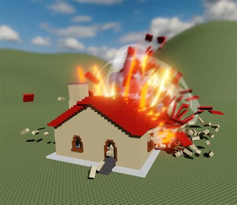 House Exploding Roblox Studio GFX - Creations Feedback - Developer ...