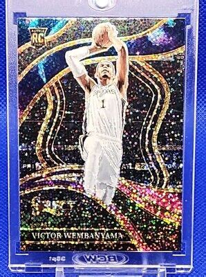 Panini Select Cosmic Victor Wembanyama Courtside Ssp Spurs