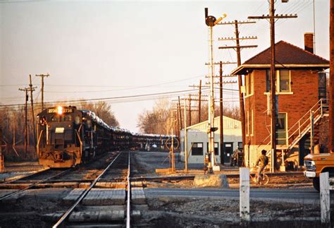 Pc Carleton Michigan 1973 Railroad Photography Railroad Train