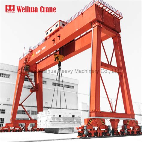 Weihua Mg Type Double Girder Gantry Crane Ton China Ton Gantry