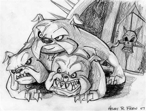 Cerberus Sketch by Hen-Hen on DeviantArt