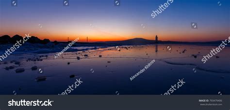 Aerial View Tokarevskiy Lighthouse One Oldest Stock Photo