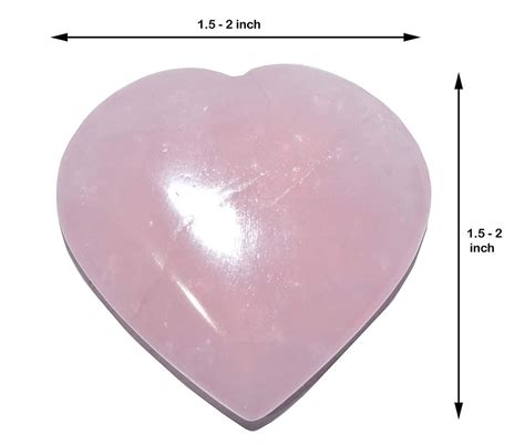 Excellent Natural Pink Rose Quartz Puffy Heart For Healing 100 Gram