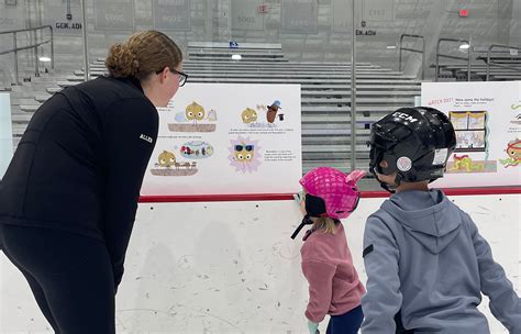 Niagara Universitys Dwyer Arena Transformed Into Story Lane On Ice