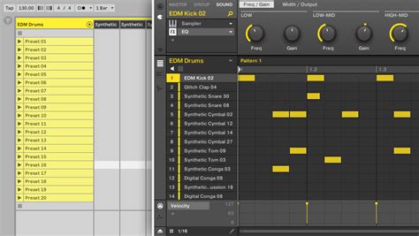 Edm Drums Drum Kit For Ableton Live And Maschine