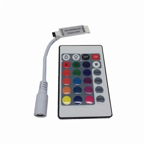 Pcs Mini Keys Rgb Ir Remote Controller For Or Rgb Led