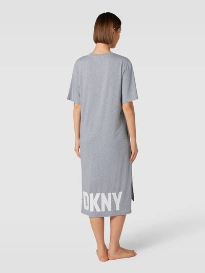 Dkny Nachthemd Mit Eingrifftaschen Mittelgrau Online Kaufen