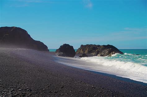 Shelter Cove Black Sands Beach Photograph By Bill Cannon Fine Art