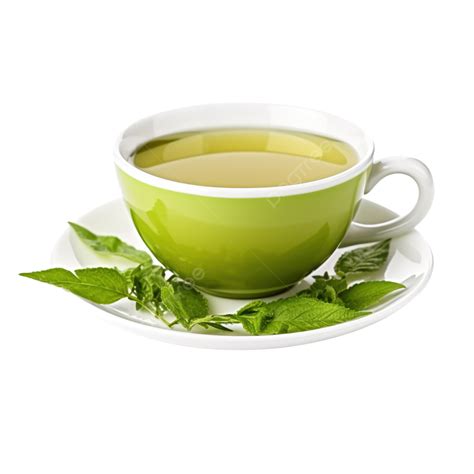 Tasty Green Tea Cup Isolated Tea Glass Tea Cup Hot Tea PNG