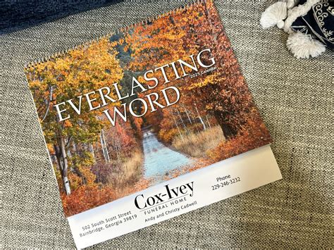 Our 2025 calendars are here.... - Cox-Ivey Funeral Home