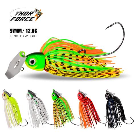 Chatter Fishing Lure Buzzbait Artificial Wobbler Bass Pike Walleye Fish