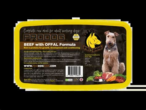 Beef And Offal Complete 1kg Doggy Dinners Ltd