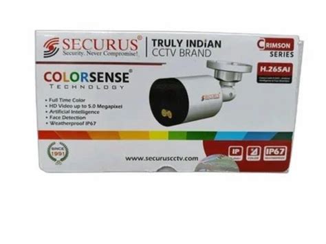 Securus SS NC20L2XP CSF M3 Bullet Camera 3 MP At Rs 2200 Box In Nashik