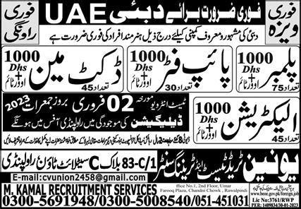 Pipe Fitter Plumber Jobs 2023 In Dubai 2024 Job Advertisement Pakistan