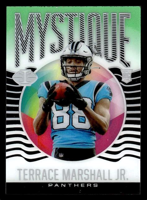 2021 Panini Illusions Mystique MY 18 Terrace Marshall Jr RC For