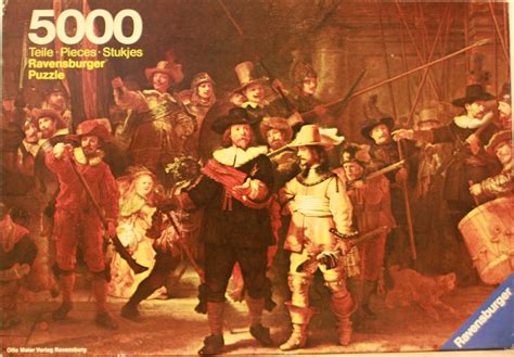 Ravensburger Puzzel De Nachtwacht Rembrandt Van Rijn 5000 Stukjes