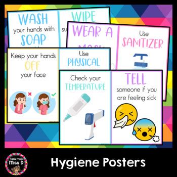 Hygiene Posters By Tales From Miss D Teachers Pay Teachers