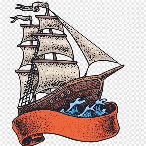 Barco Adobe Illustrator Illustration barco à vela caravela barco de