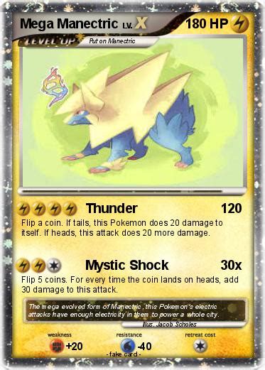 Pokémon Mega Manectric 2 2 - Thunder - My Pokemon Card