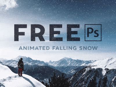 Animated Snow Effect for Photoshop by Liam McKay on Dribbble