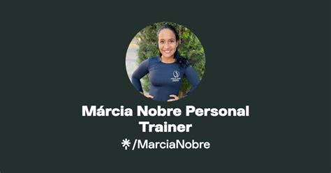 M Rcia Nobre Personal Trainer Instagram Linktree