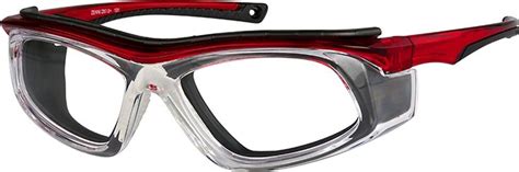 Red Z871 Safety Glasses 749618 Zenni Optical Eyeglasses