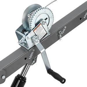 Towallmark 1000 Lbs Truck Hitch Crane Hoist Portable Heavy Duty Jib