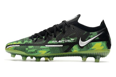 Nike Phantom GT Elite AG-PRO Black/Green Soccer Cleats